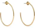 Серьги-кольца Kate Spade New York Spade Flower с цирконием и цветочным мотивом