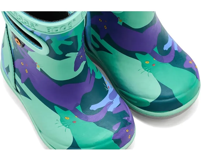 Детские сапоги Bogs Kids Skipper II Catmo с принтом котиков