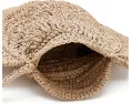 Madewell подвесной чехол для телефона Fish Pouch из соломки