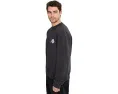Свитшот AllSaints Icon Crew с длинным рукавом и вышитым логотипом