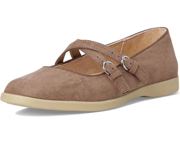 Туфли Mary Jane LifeStride Marnie из микрозамши с перекрестными ремешками