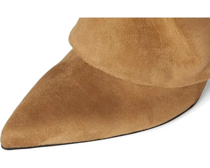 Ботинки Nine West Amazin на платформе из замши с расклешенным голенищем