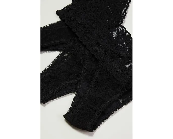 Набор из 3 стрингов Hanky Panky с низкой посадкой и широкой резинкой