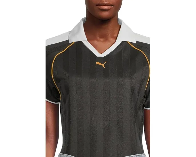 Футболка T7 Relaxed Soccer Puma с V-образным вырезом