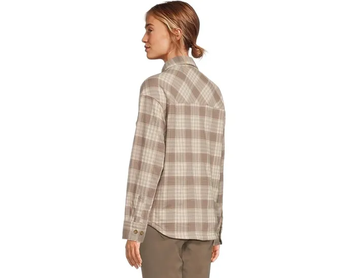 Royal Robbins куртка-рубашка Vista Flannel с утеплителем и карманами для рук