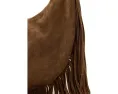 Сумка Madewell The Essential Curve Medium Shoulder Bag с бахромой из замши