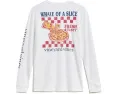 Футболка с китом и ломтиком арбуза долгий рукав Vineyard Vines