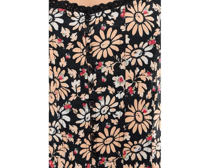 Топ-корсет Bridgette от Free People с квадратным вырезом и цветочным принтом