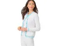 Кардиган с круглой горловиной Lilly Pulitzer Brockton в рубчик с полосками