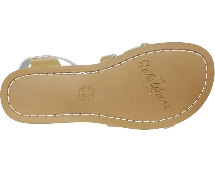 Сандалии Salt Water Sandal Retro с плетеным верхом и латунной фурнитурой