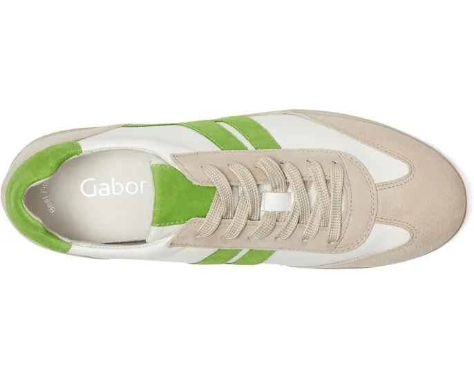 Кроссовки Gabor 63.333 из кожи с текстильной подкладкой