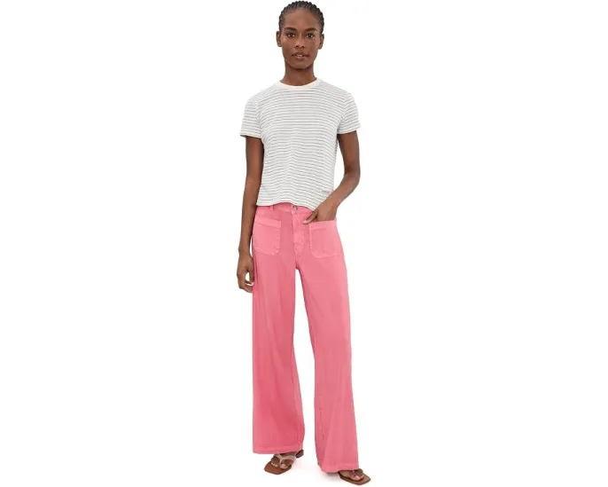 Брюки Meg High-Rise Wide Legs с накладным карманом от KUT from the Kloth