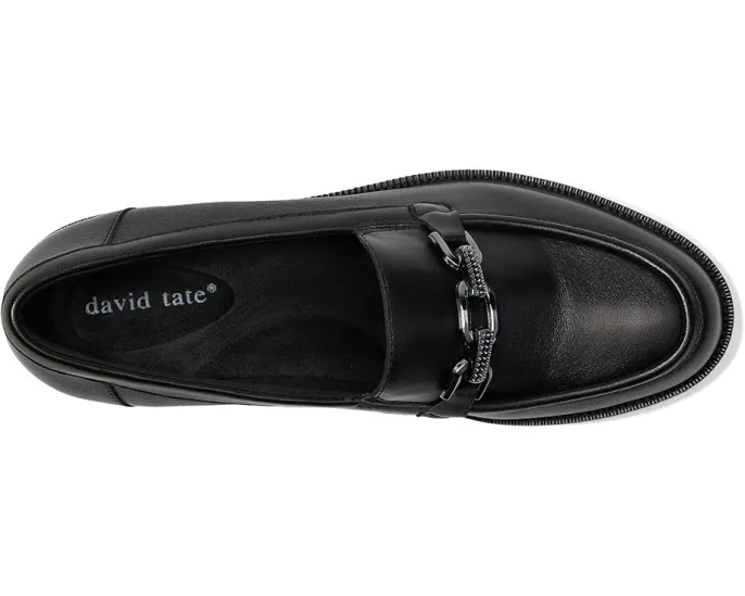 David Tate Лоферы Magical с декоративной цепочкой и поддержкой свода стопы