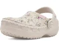 Crocs детские клоги Classic Crafted Canvas с веганской замшей и стежками