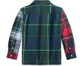 Рубашка в клетку из хлопкового оксфорда Polo Ralph Lauren Kids для малышей и детей