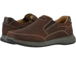 Florsheim Kids Great Lakes Sport Slip с контрастной строчкой и стелькой Memory Foam
