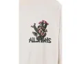 Футболка с коротким рукавом Cacti Short Sleeve Crew AllSaints с круглым вырезом