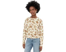 Топ Vince Camuto с цветочным принтом и длинными рукавами