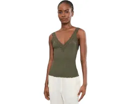 Топ-майка с кружевным V-образным вырезом Madewell