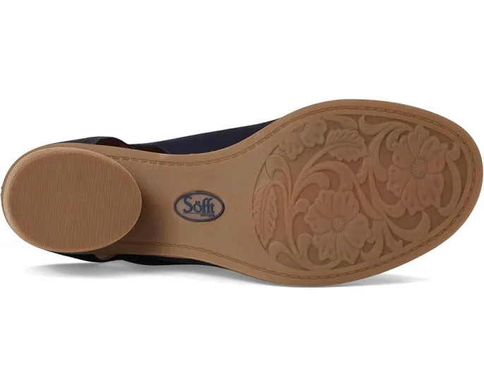 Ботинки Sofft Carleigh с мыском пепито и квадратным каблуком на резиновой подошве