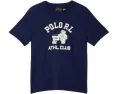 Детская футболка Polo Ralph Lauren Kids с принтом логотипа и года основания