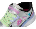 SKECHERS KIDS Vintage Tread детские кроссовки с блестящей сеткой и застежкой на липучке