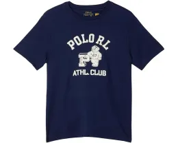 Детская футболка Polo Ralph Lauren Kids с принтом логотипа и года основания