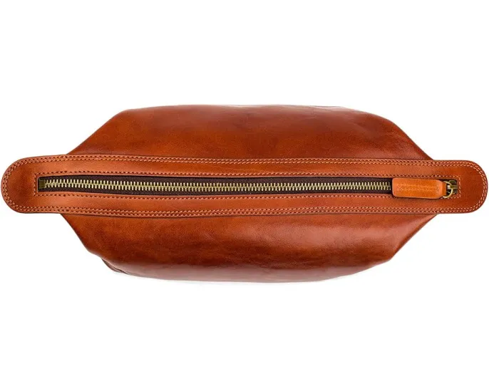 Дорожный набор для бритья Dolce Collection от Bosca из кожи