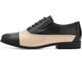 Туфли Miz Mooz Ina Flats с цветным блоком и шнуровкой на квадратном каблуке