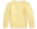 Свитер Polo Ralph Lauren для детей из хлопка с косой вязкой