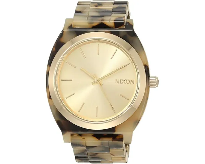 Часы Nixon Time Teller Acetate прозрачные на браслете