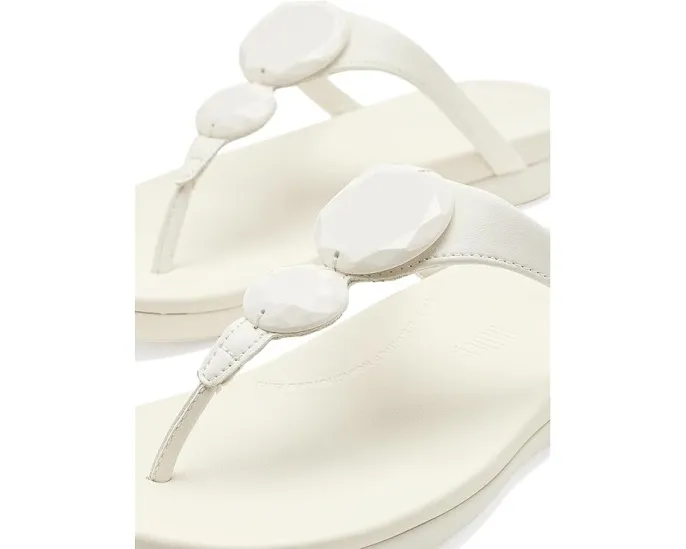 Босоножки Solay Glossy Disc с перепонкой на мыске FitFlop