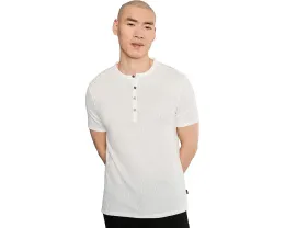 Футболка John Varvatos Egon Henley с планкой на четырех пуговицах