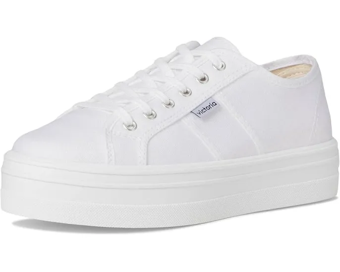 Кроссовки Barcelona Lona victoria из органического хлопка в ретро стиле