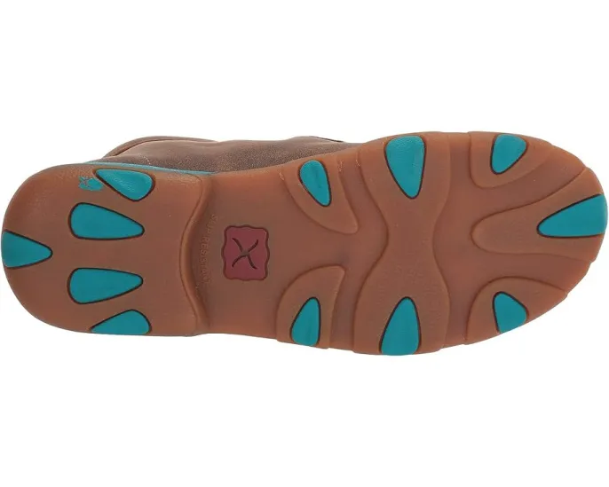 Мокасины Twisted X WDM0126 с перфорацией и противоскользящей подошвой