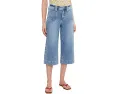 Джинсы NYDJ Petite Brigitte Wide Leg Capri с накладными карманами