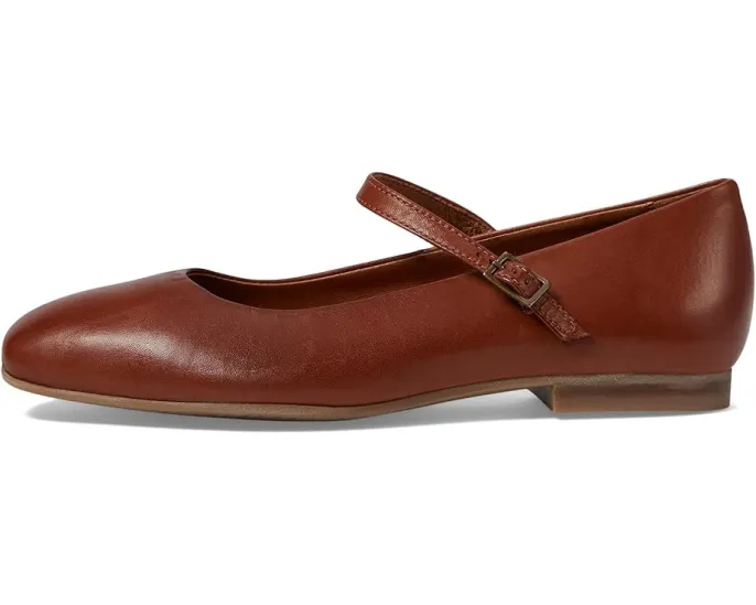 Балетки Miz Mooz Zahara из кожи с регулируемой пряжкой