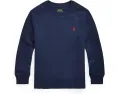 Футболка Polo Ralph Lauren с длинным рукавом из хлопка для младших детей