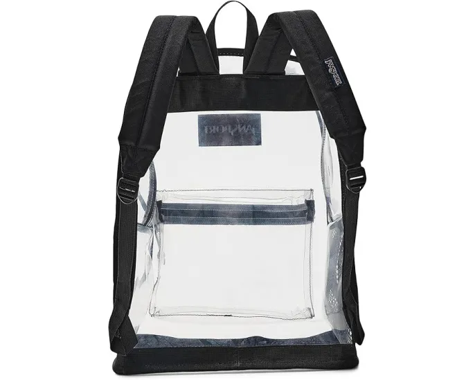Прозрачный рюкзак JanSport Clear Pack с водонепроницаемым дном