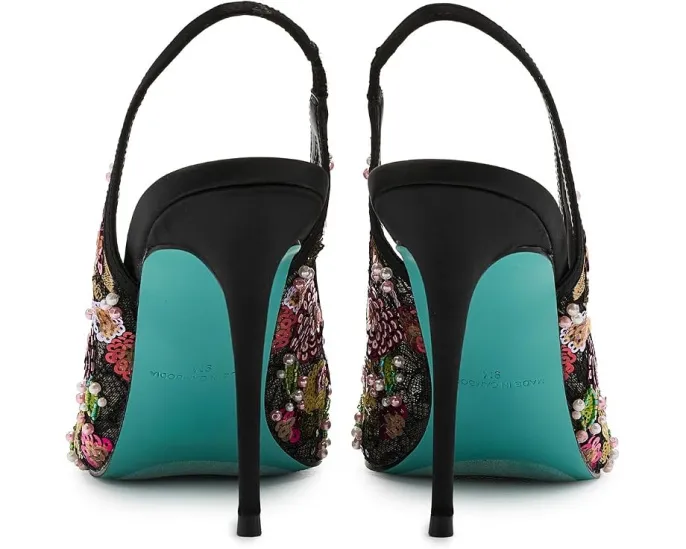 Босоножки Gerri от Blue by Betsey Johnson с цветочным принтом на шпильке