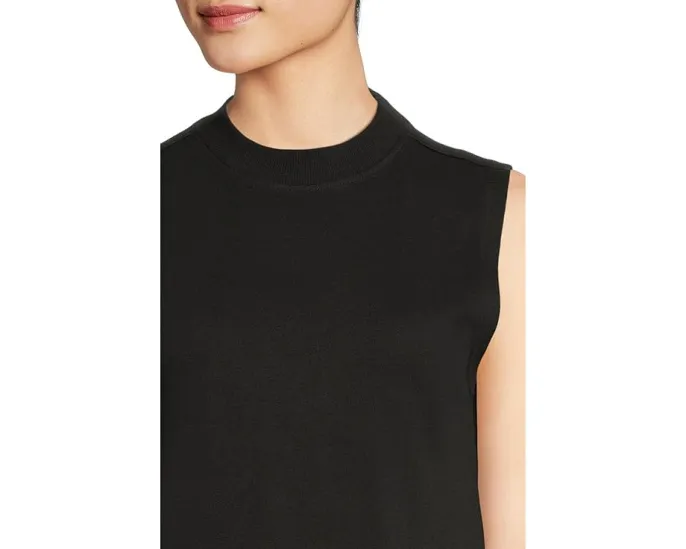 Топ PACT Airplane Mock Neck Shell из органического хлопка