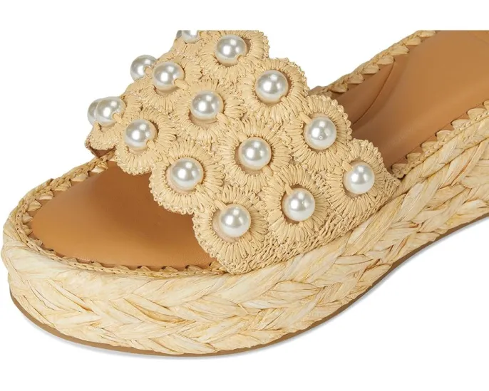 Dolce Vita Caper сандалии из конопли с бисером на ремешке