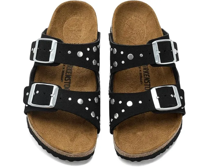 Детские сандалии Birkenstock Kids Arizona Rivets с заклепками и пробковой стелькой