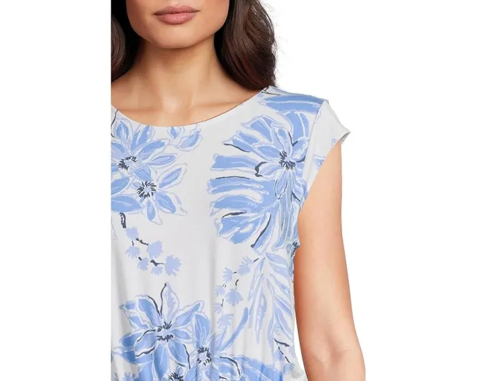 Платье Lilly Pulitzer Danville с коротким рукавом и резинкой на талии