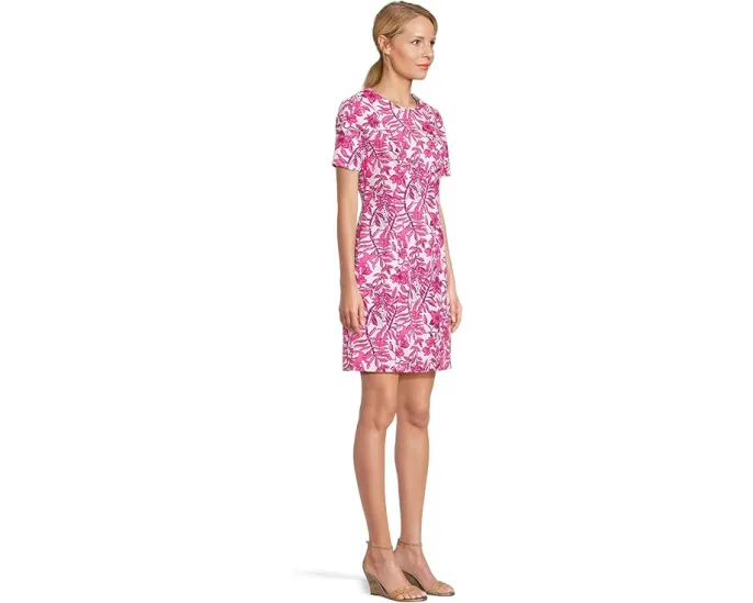 Платье Mila с коротким рукавом от Lilly Pulitzer с цветочным принтом