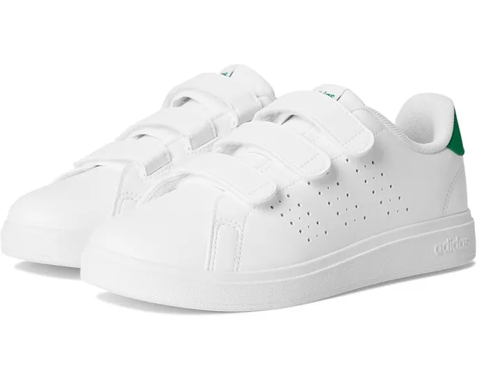 Кроссовки Adidas Advantage 2.0 в классическом теннисном стиле с застежкой на липучке