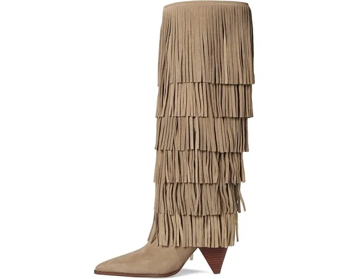 Ботинки Jayla Heeled в ковбойском стиле с бахромой