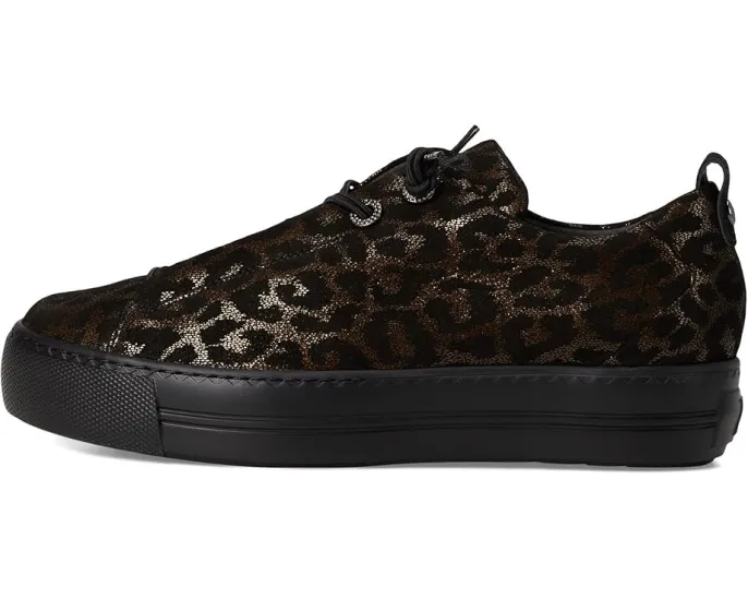 Кроссовки Paul Green Wisdom на платформе с застежкой на резинке и кожаным верхом