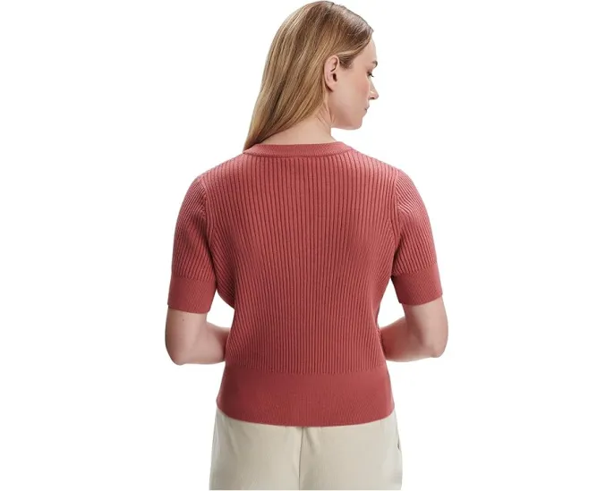 Кардиган с коротким рукавом Micha от Varley из вискозы и полиэстера