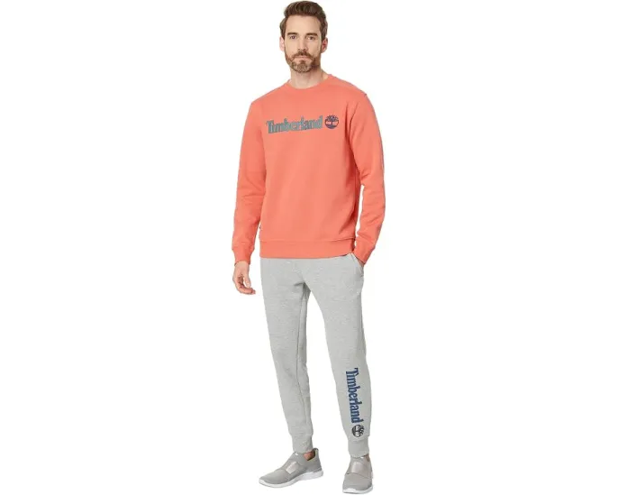 Timberland спортивные штаны Linear Logo свободного кроя